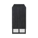 Modern European furniture - Slatted Pine 3-Door Sideboard - www.oroa.com