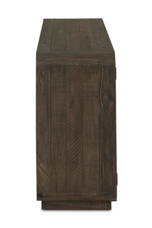 Matte Pine 3-Door Sideboard | Novi Living Monterey | Oroa.com