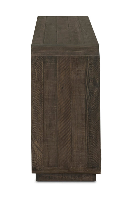 Modern European furniture - Matte Pine 3-Door Sideboard - www.oroa.com