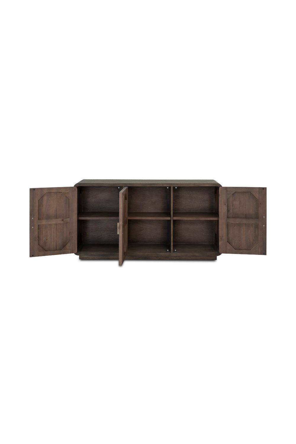 Matte Pine 3-Door Sideboard | Novi Living Monterey | Oroa.com
