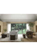 Modern European furniture - Matte Pine End Table - www.oroa.com