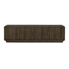 Modern European furniture - Rustic Pine 4-Door Media Cabinet - www.oroa.com