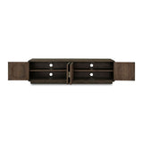 Modern European furniture - Rustic Pine 4-Door Media Cabinet - www.oroa.com
