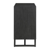 Modern European furniture - Slatted Pine 2-Door Cabinet - www.oroa.com