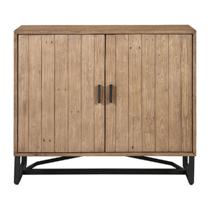 Modern or European furniture - Slatted Pine 2-Door Cabinet - link to oroa.com