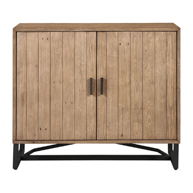Modern or European furniture - Slatted Pine 2-Door Cabinet - link to oroa.com