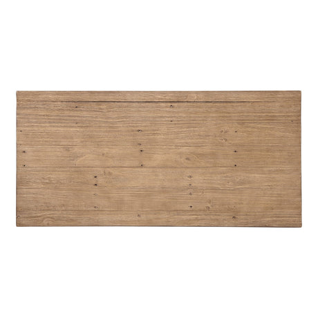 Modern European furniture - Slatted Pine 2-Door Cabinet - www.oroa.com