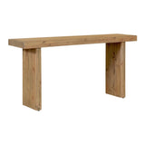 Modern European furniture - Rustic Pine Console Table - www.oroa.com