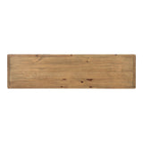 Modern European furniture - Rustic Pine Console Table - www.oroa.com