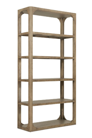 Pine Wood Bookshelf | Novi Living Abbott | Oroa.com