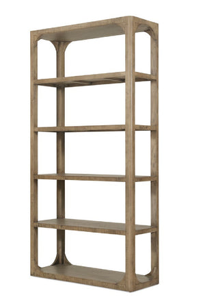 Pine Wood Bookshelf | Novi Living Abbott | Oroa.com