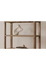 Modern European furniture - Pine Wood Bookshelf - www.oroa.com