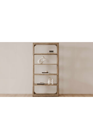 Pine Wood Bookshelf | Novi Living Abbott | Oroa.com