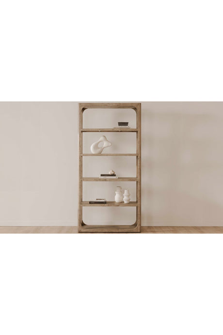 Modern European furniture - Pine Wood Bookshelf - www.oroa.com