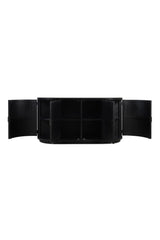 Modern European furniture - Pine Wood 4-Door Sideboard - www.oroa.com