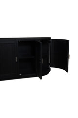 Modern European furniture - Pine Wood 4-Door Sideboard - www.oroa.com
