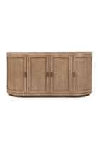 Modern European furniture - Pine Wood 4-Door Sideboard - www.oroa.com