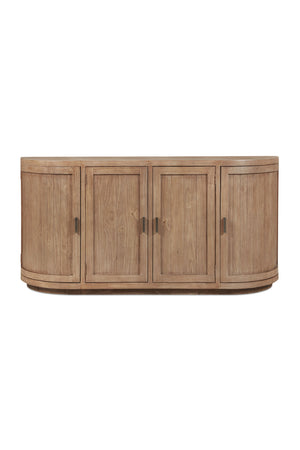Pine Wood 4-Door Sideboard | Novi Living Nicola | Oroa.com