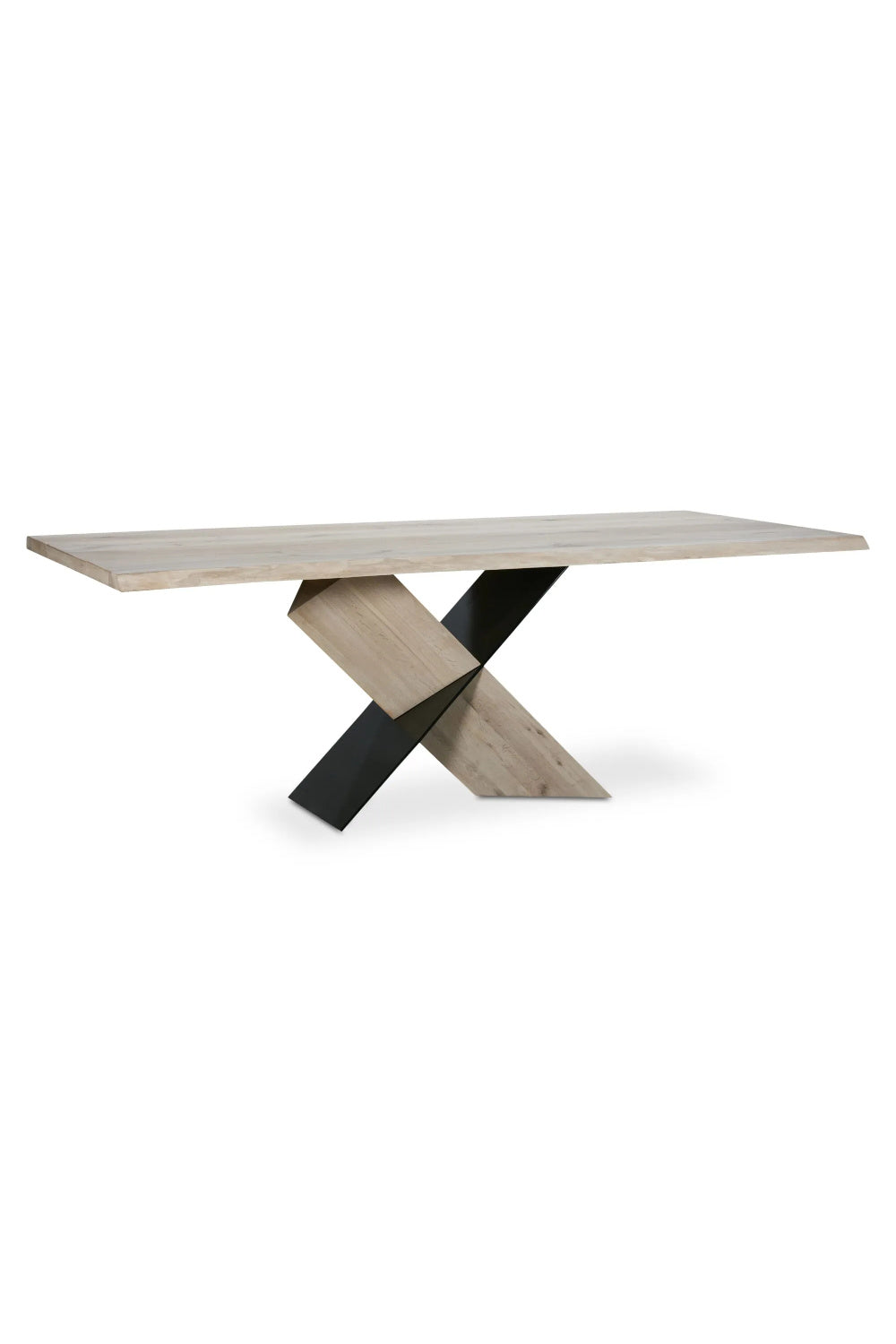 Modern European furniture - White Waxed Oak Dining Table - www.oroa.com