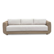 Modern European furniture - Wicker Framed Indoor/Outdoor Sofa - www.oroa.com