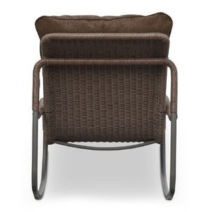   Modern European furniture - Minimalist Outdoor Wicker Rocking Chair - www.oroa.com | Oroa.com