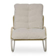 Modern European furniture - Minimalist Outdoor Wicker Rocking Chair - www.oroa.com