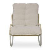 Modern European furniture - Minimalist Outdoor Wicker Rocking Chair - www.oroa.com