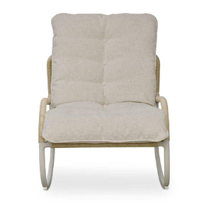 Modern European furniture - Minimalist Outdoor Wicker Rocking Chair - www.oroa.com