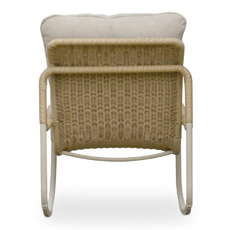 Modern European furniture - Minimalist Outdoor Wicker Rocking Chair - www.oroa.com