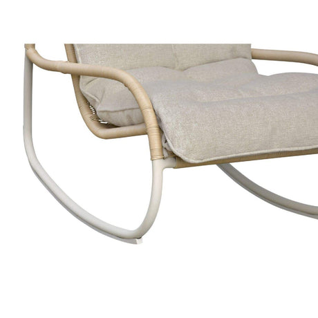 Modern European furniture - Minimalist Outdoor Wicker Rocking Chair - www.oroa.com