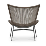 Modern European furniture - Brown Wicker Outdoor Accent Chair - www.oroa.com