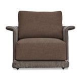 Modern European furniture - Curved Arm Wicker Outdoor Chair - www.oroa.com