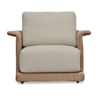 Modern European furniture - Curved Arm Wicker Outdoor Chair - www.oroa.com