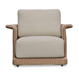 Modern European furniture - Curved Arm Wicker Outdoor Chair - www.oroa.com