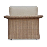 Modern European furniture - Curved Arm Wicker Outdoor Chair - www.oroa.com