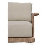 Modern European furniture - Curved Arm Wicker Outdoor Chair - www.oroa.com