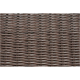 Modern European furniture - Curved Arm Wicker Outdoor Sofa - www.oroa.com