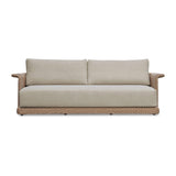 Modern European furniture - Curved Arm Wicker Outdoor Sofa - www.oroa.com