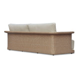 Modern European furniture - Curved Arm Wicker Outdoor Sofa - www.oroa.com