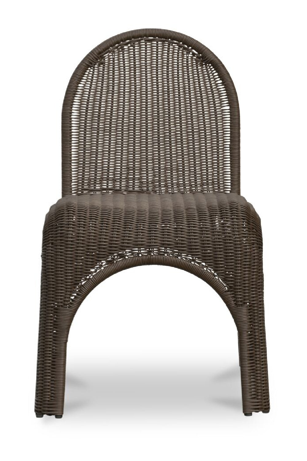 Classic Wicker Outdoor Dining Chairs (2) | Novi Living Kendall | Oroa.com