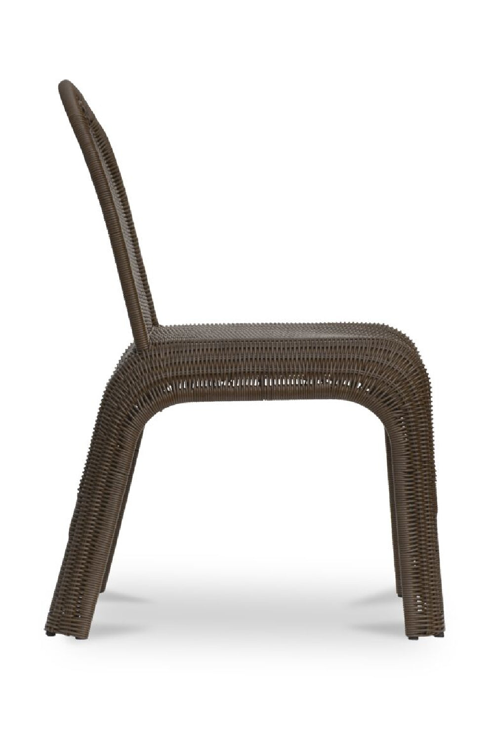 Classic Wicker Outdoor Dining Chairs (2) | Novi Living Kendall | Oroa.com