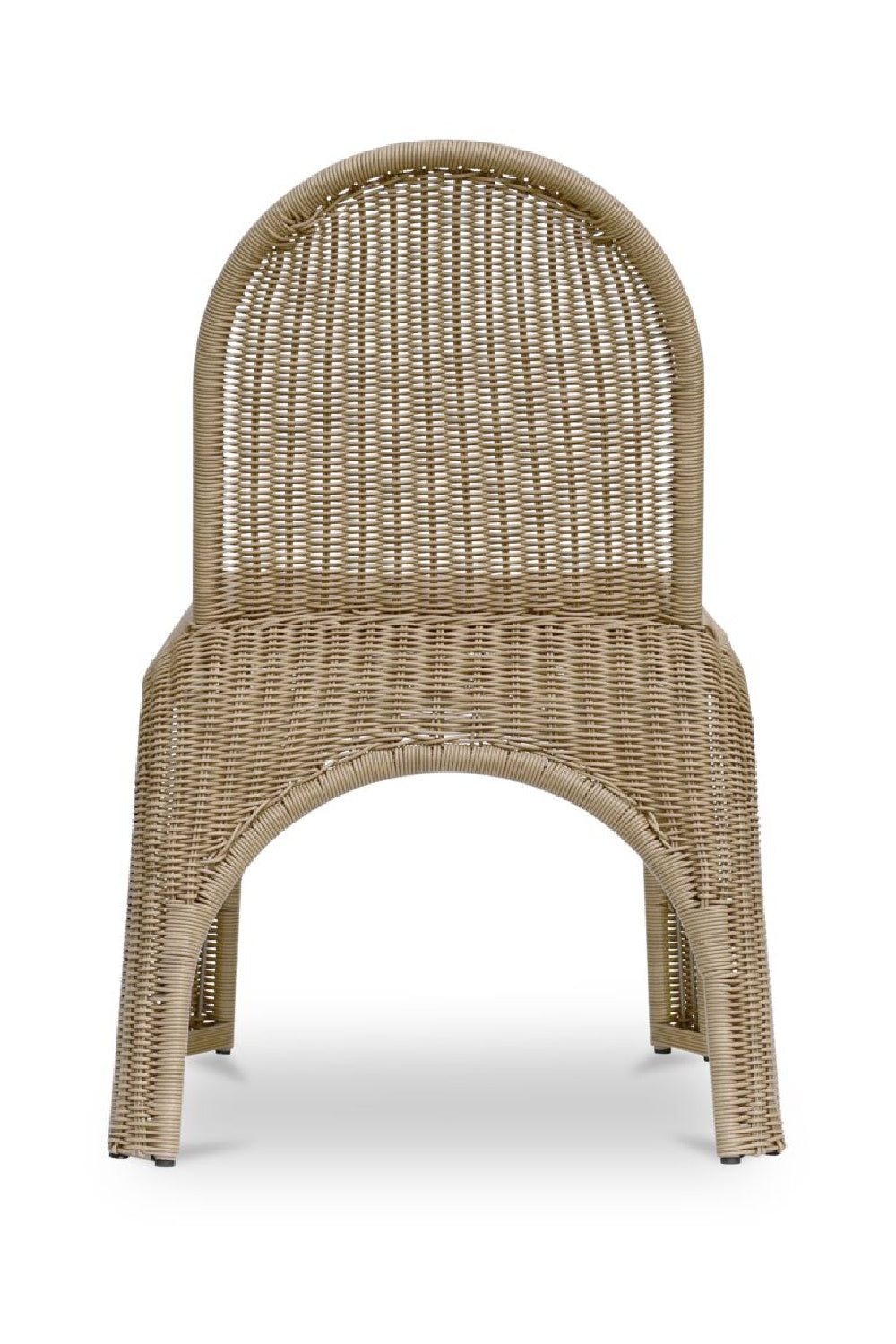 Classic Wicker Outdoor Dining Chairs (2) | Novi Living Kendall | Oroa.com