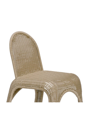 Classic Wicker Outdoor Dining Chairs (2) | Novi Living Kendall | Oroa.com