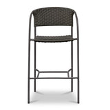 Modern European furniture - Basketweave Outdoor Bar Stool - www.oroa.com
