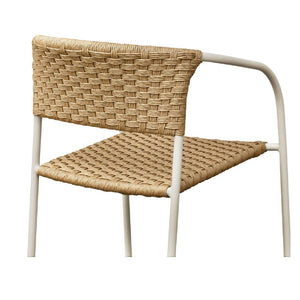 Modern European furniture - Basketweave Outdoor Counter Chair - www.oroa.com