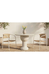 Modern European furniture - Basketweave Outdoor Dining Chairs (2) - www.oroa.com