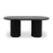 Modern European furniture - Jute-Wrapped Base Dining Table - www.oroa.com