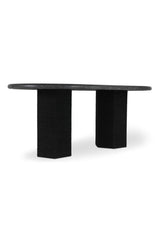 Modern European furniture - Jute-Wrapped Base Dining Table - www.oroa.com