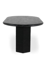 Modern European furniture - Jute-Wrapped Base Dining Table - www.oroa.com