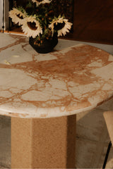 Modern European furniture - Jute-Wrapped Base Dining Table - www.oroa.com